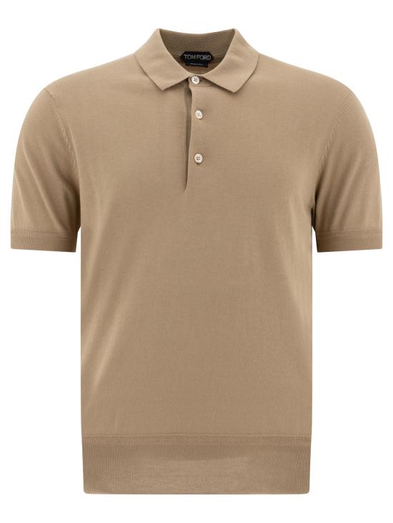  톰포드 폴로 티셔츠 KPS004YMC024S25JB281 Beige