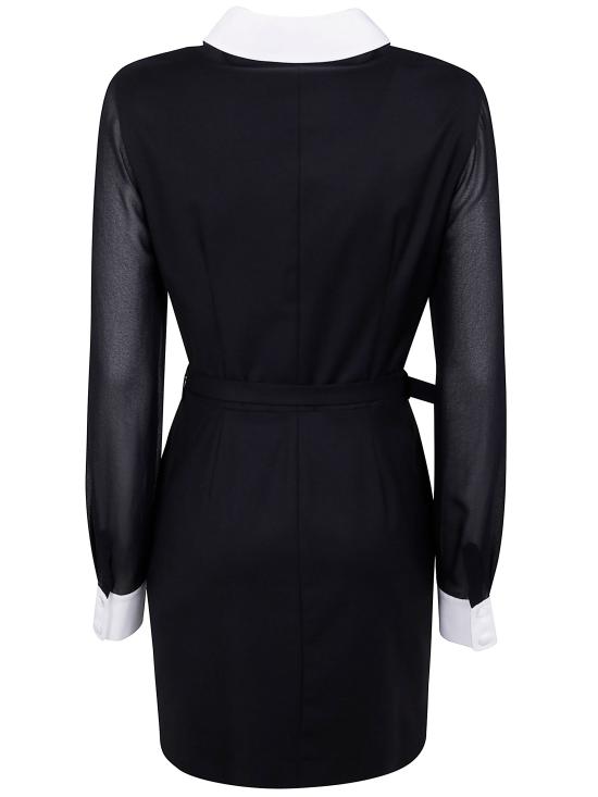 25FW 블루걸 미디 원피스 RF5244T207A 22222 BLACK - BLUGIRL