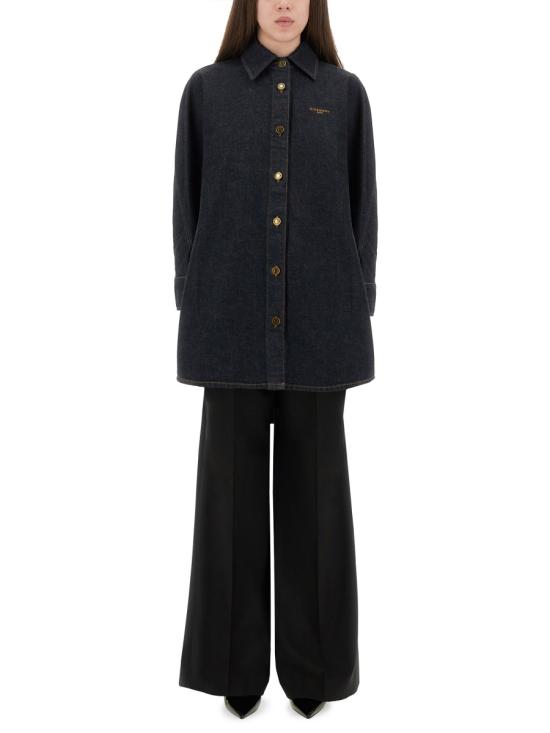 25FW 지방시 셔츠 BW61F1516P401 DENIM - GIVENCHY