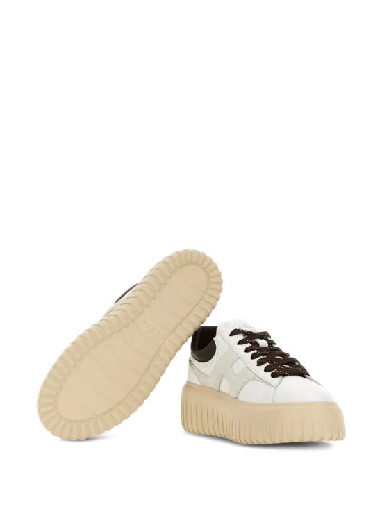 25FW 호간 스니커즈 HXW6450FE91UIT0BAZ BIANCO T MORO - HOGAN