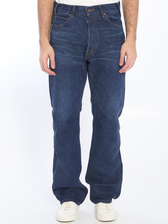 25FW 셀린느 스트레이트 팬츠 2N574789D CBF8 BLUE