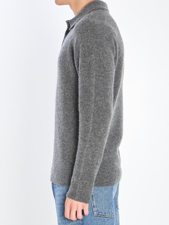 25FW 로베르토 콜리나 폴로 티셔츠 253M32004 M3221 GREY - ROBERTO COLLINA