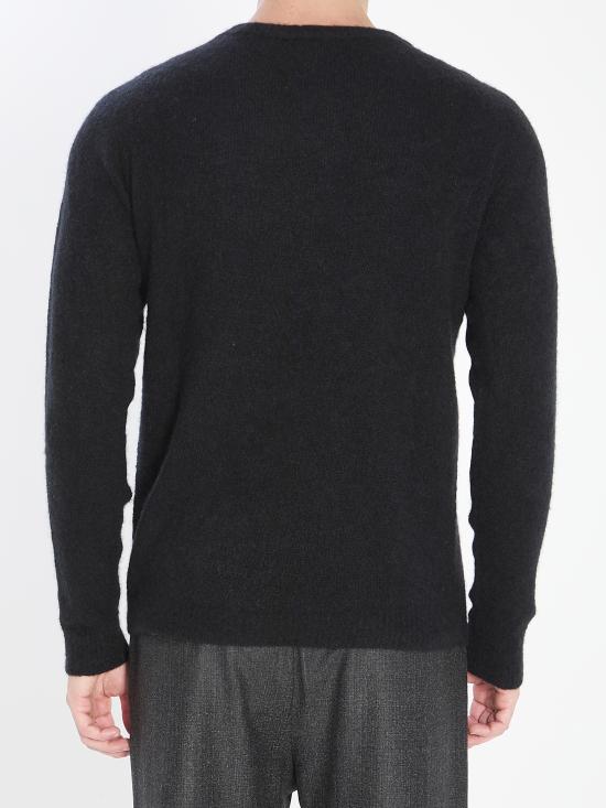 25FW 로베르토 콜리나 스웨터 253M32001 M3209 BLACK - ROBERTO COLLINA