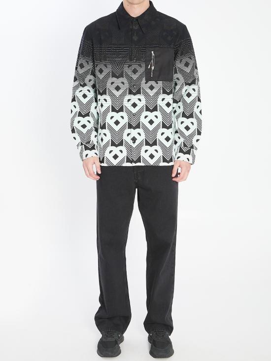 25FW 카사블랑카 긴팔 셔츠 MPF25JK37401 WHITE - CASABLANCA