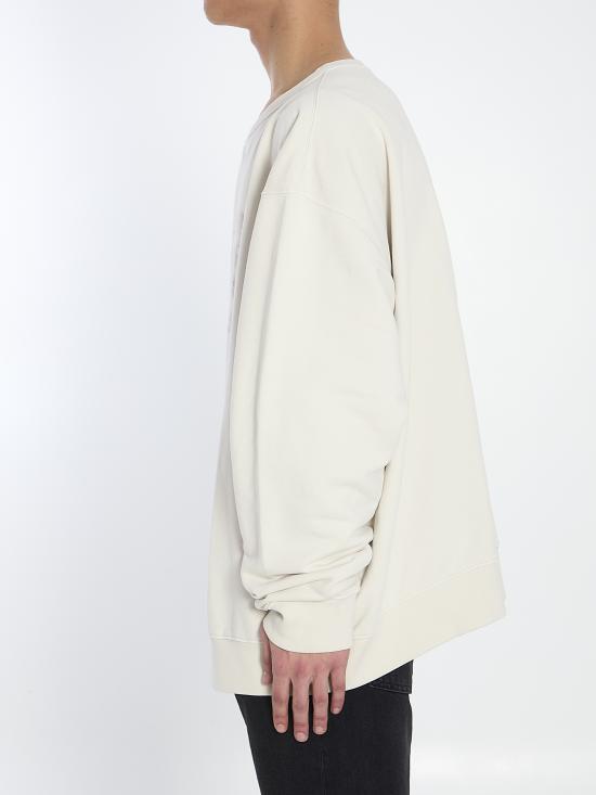 25FW 마르지엘라 엠보스드 로고 스웨트 셔츠 S50GU0230M25017 103 BEIGE - MAISON MARGIELA