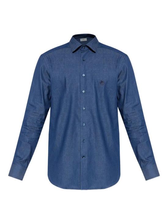 25FW 에트로 긴팔 셔츠 MRIB000299SA5L9 X0880 BLUE