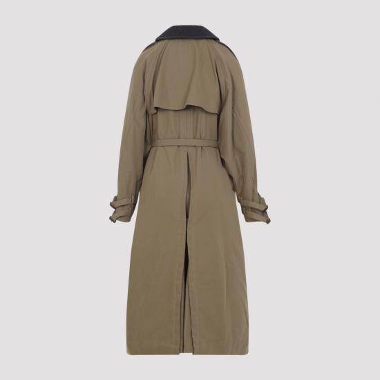 25FW 까르벵 트렌치 코트 6252K21014 OCHRE BROWN - CARVEN