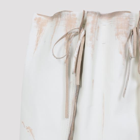 25FW 프라다 미디 스커트 51928SOOO18DD F0009 WHITE - PRADA