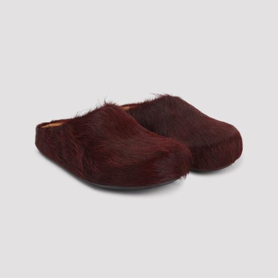 25FW 마르니 뮬/슬리퍼 SBMR000600P4122 00R81 RED - MARNI