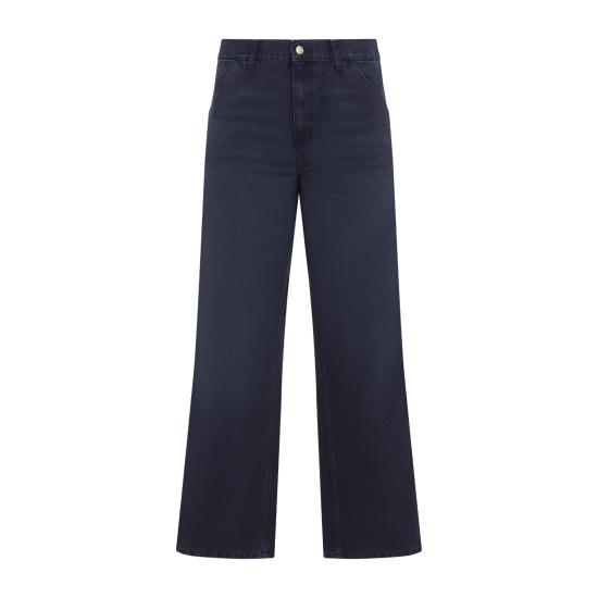 25FW 칼하트 WIP 싱글 니 팬츠 I0347981C4O32 DARK BLUE