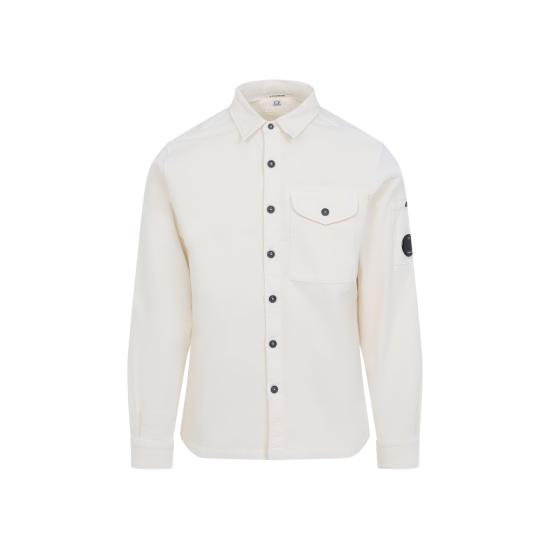 25FW 씨피 컴퍼니 코듀로이 렌즈 롱슬리브 버튼 셔츠 19CMSH071A006410O 402 GREY