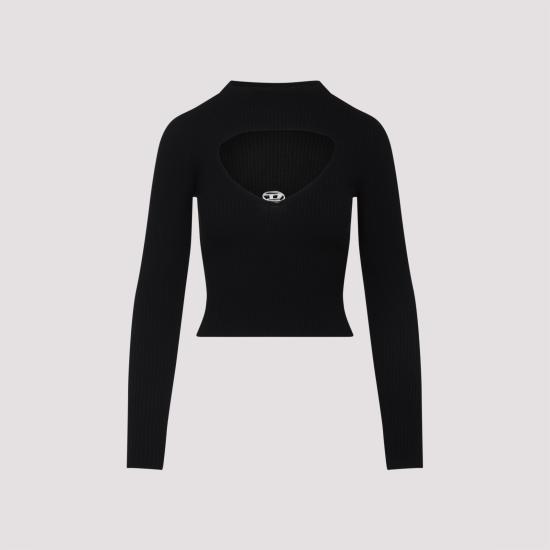 25FW 디젤 긴팔 티셔츠 A189040PLBF 9XX BLACK - DIESEL