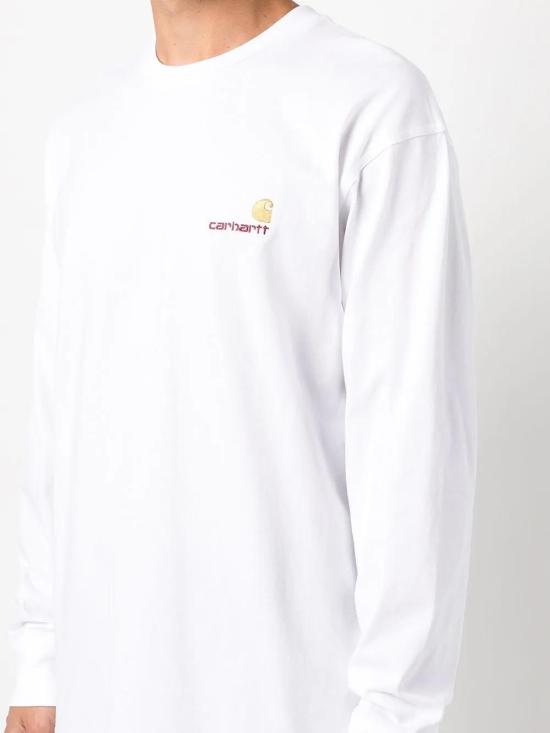25FW 칼하트 WIP 긴팔 티셔츠 I02995502XX WHITE - CARHARTT WIP