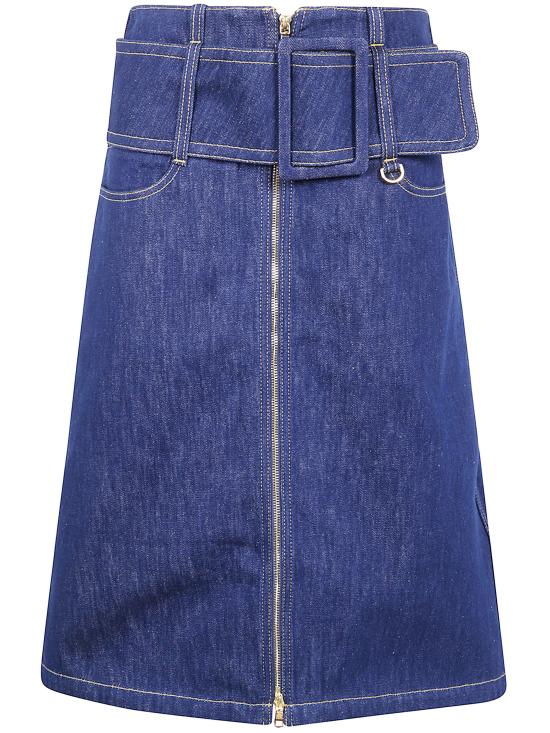 25FW 파투 데님 스커트 SK0940008 602D BLUE - PATOU