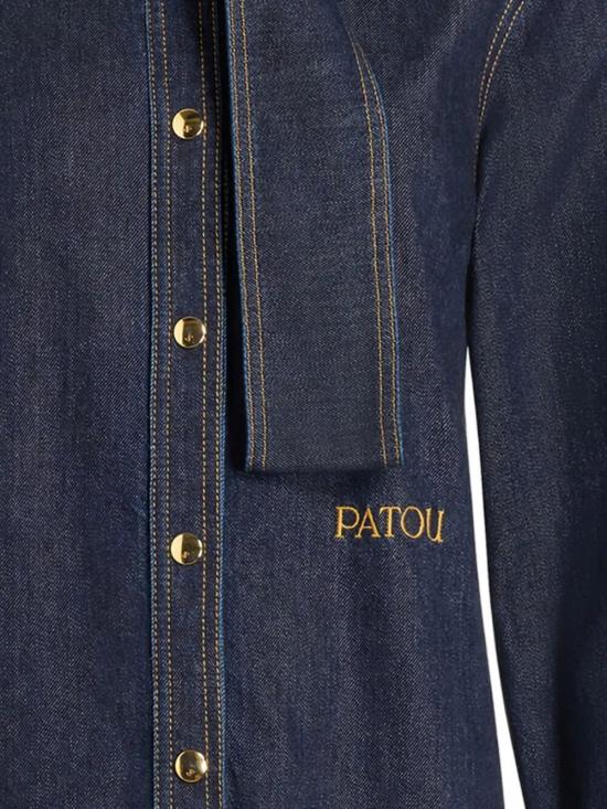 25FW 파투 셔츠 BL0450224 642B BLUE - PATOU