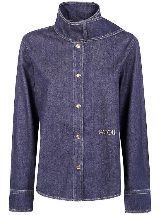 25FW 파투 셔츠 BL0450224 642B BLUE - PATOU