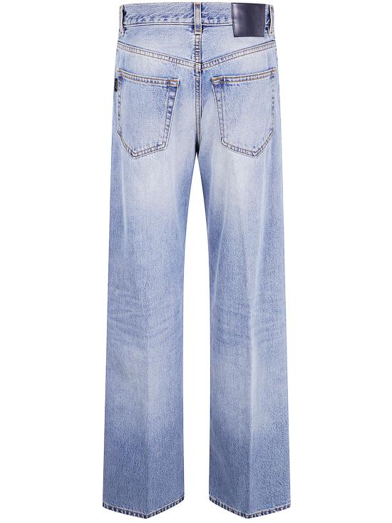 25FW 하이쿠레 스트레이트 팬츠 HEW03330DF106 L0892 BLUE - HAIKURE