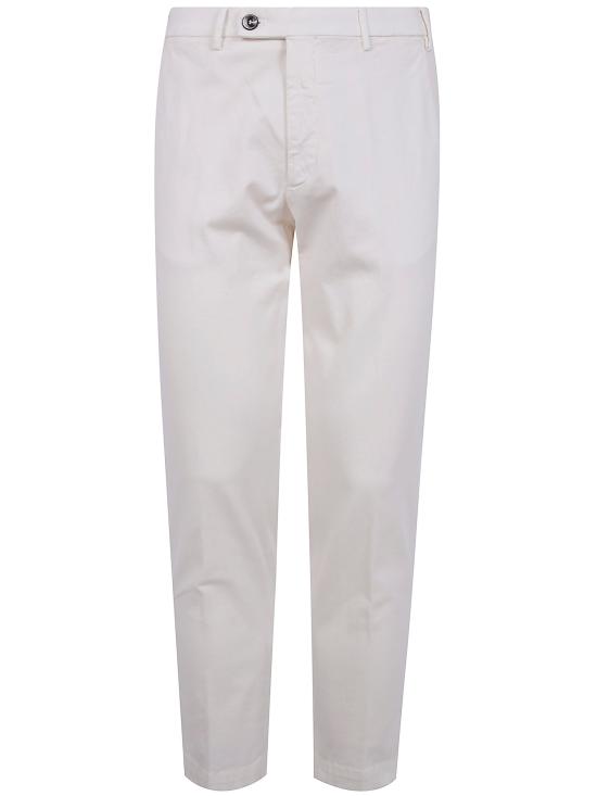 25FW 마이클 콜 스트레이트 팬츠 MCBRAMM2505F25 009 WHITE