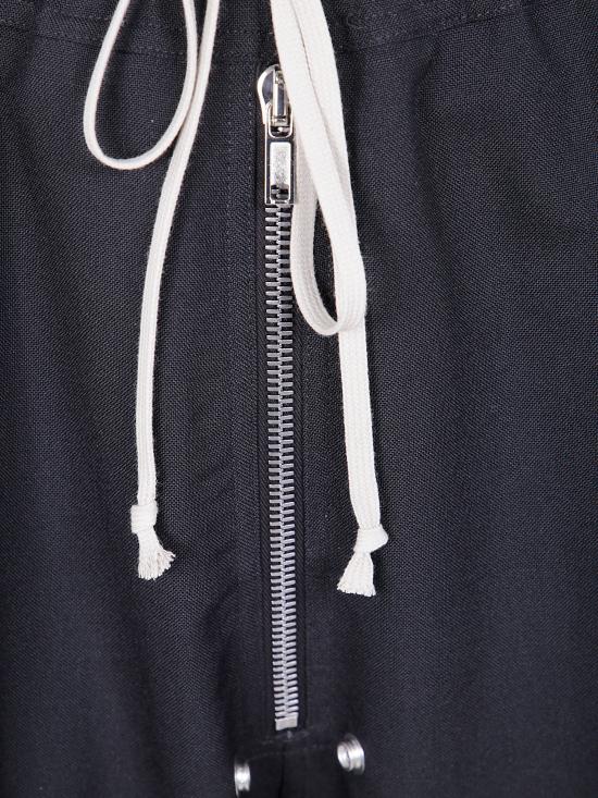 25FW 릭 오웬스 스트레이트 팬츠 RU02E1361WGP 09 BLACK - RICK OWENS