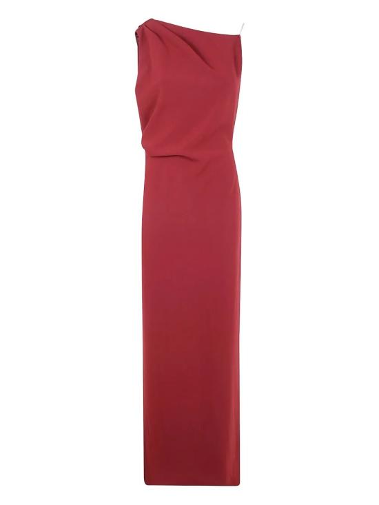 25FW 막스마라 롱 원피스 2521226024600 043 RED - MAX MARA