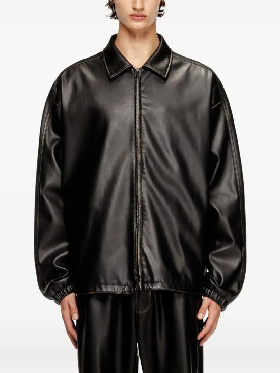 25FW 디젤 가죽 자켓 A192790LHBE 9XX BLACK - DIESEL