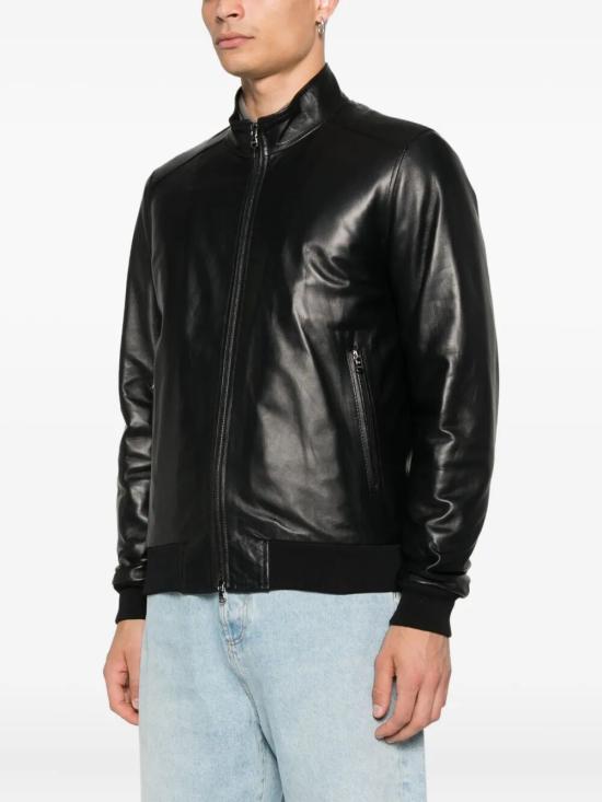 25FW 발바 가죽 자켓 DAKOTA51205 99 BLACK - BARBA