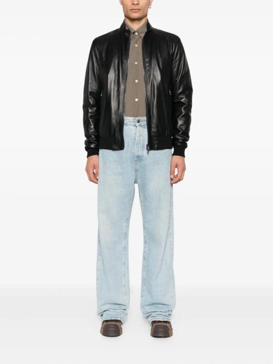 25FW 발바 가죽 자켓 DAKOTA51205 99 BLACK - BARBA