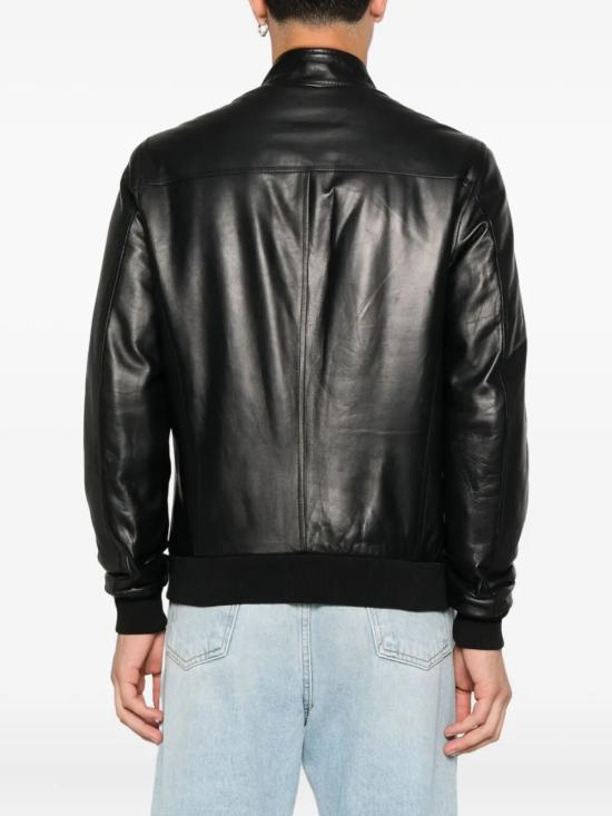 25FW 발바 가죽 자켓 DAKOTA51205 99 BLACK - BARBA