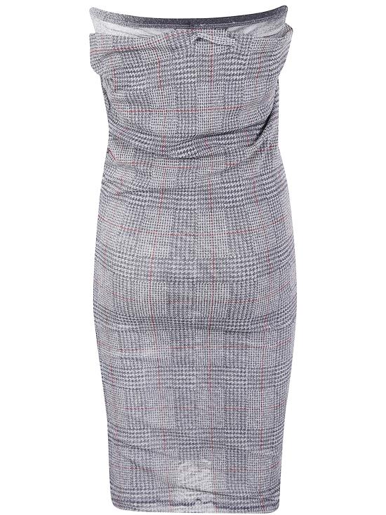 25FW 장 폴 고티에 미디 원피스 2504WSK018M007P 087930 GREY - JEAN PAUL GAULTIER