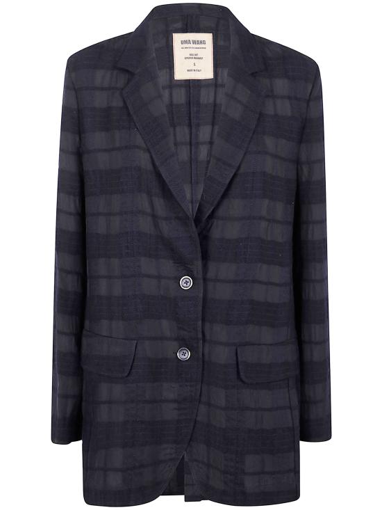 25FW 우마 왕 코트 UP6008 UW900 BLACK