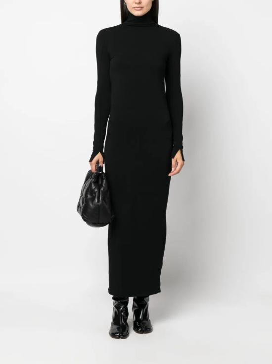 25FW 톰크롬 롱 원피스 WD53 BLACK - THOM KROM