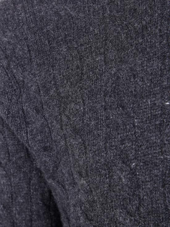 25FW 폴로 랄프로렌 케이블 니트 스웨터 710876762013 DARK BLACK - POLO RALPH LAUREN