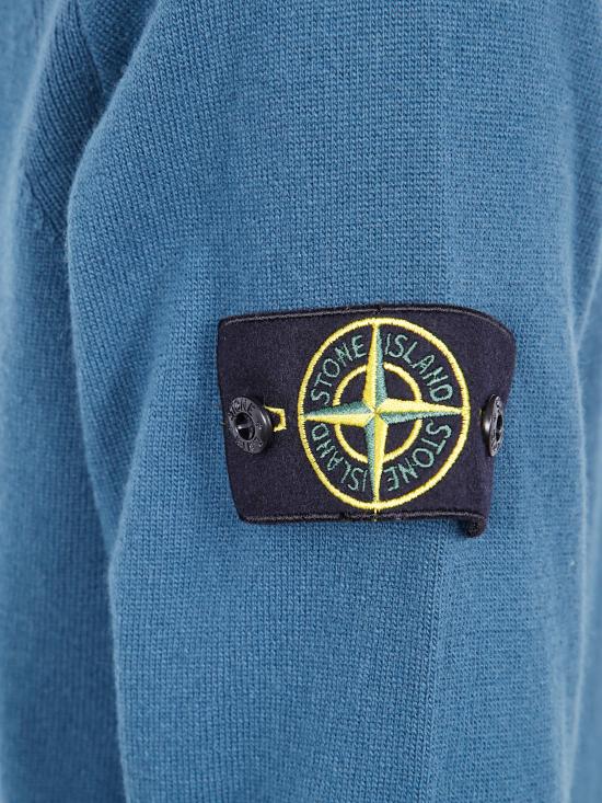 25FW 스톤 아일랜드 스웨터 K2S155100045S00B4 V0057 BLUE - STONE ISLAND