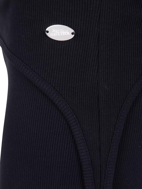 25FW 장 폴 고티에 숏팬츠 2504WTR038J014 00 BLACK - JEAN PAUL GAULTIER