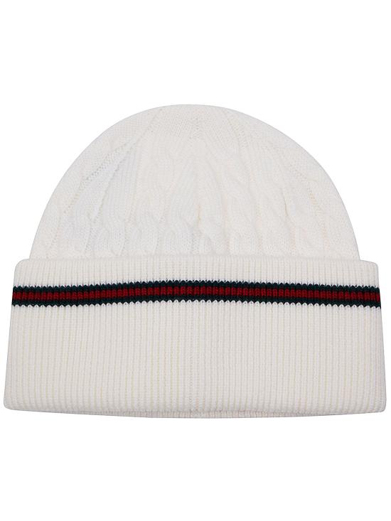 25FW 구찌 비니 8289124K206 9166 WHITE - GUCCI