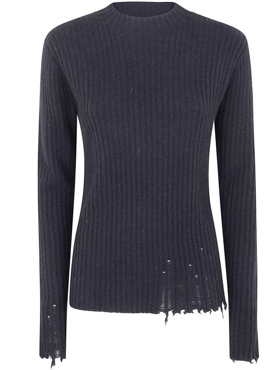 25FW 우마 왕 스웨터 UK7150 UW900 BLACK