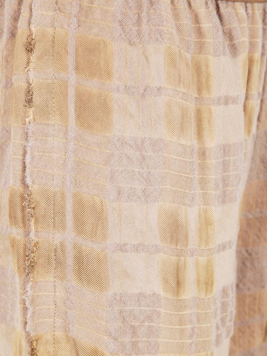 25FW 우마 왕 스트레이트 팬츠 UP3002 UW240 YELLOW ORANGE - UMA WANG