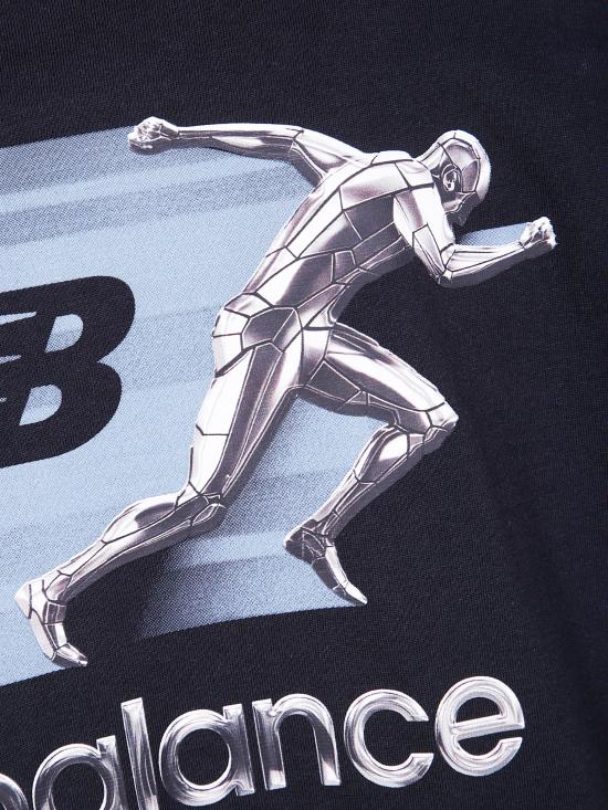 25FW 뉴발란스 반팔 티셔츠 MT53948BK BLACK - NEW BALANCE