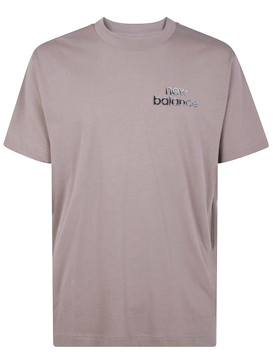 25FW 뉴발란스 반팔 티셔츠 MT53948ADS ARID GREY