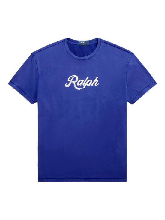 25FW 폴로 랄프로렌 반팔 티셔츠 710936401010 GRAPHIC BLUE