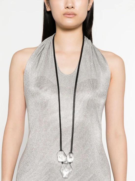 25FW 머니스 목걸이/팬던트 8245A097 TRANSPARENT WHITE - MONIES