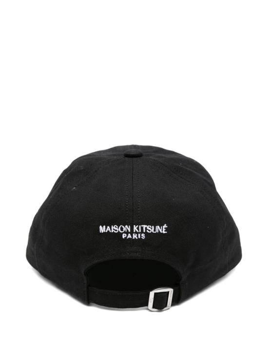 25FW 메종키츠네 드레스드 폭스 캡 PM06101WB0026 P199 BLACK - MAISON KITSUNE