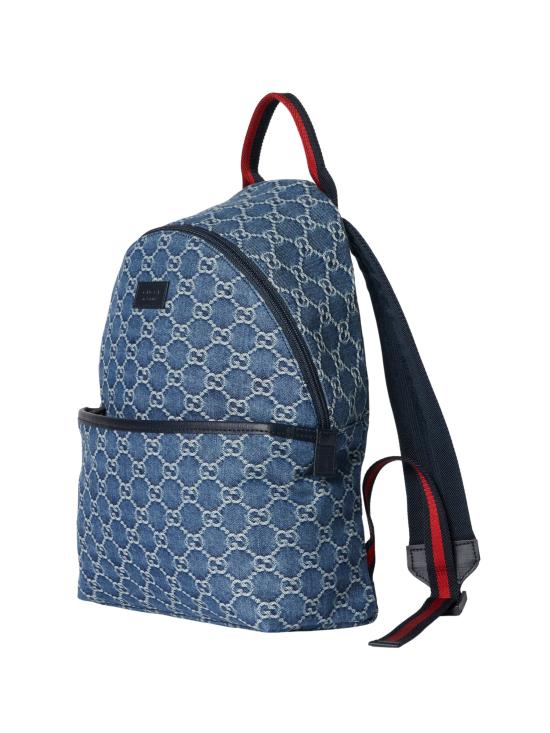 25FW 구찌 데님 모노그램 백팩 782708FAEI7 4242 BLUE - GUCCI