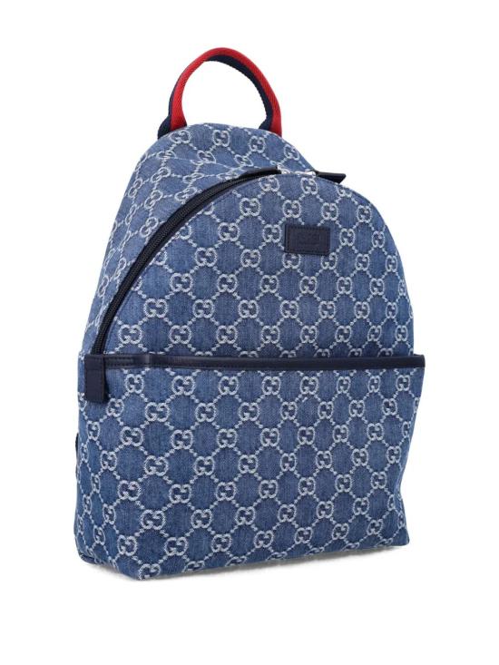 25FW 구찌 데님 모노그램 백팩 782708FAEI7 4242 BLUE - GUCCI