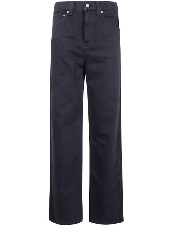 25FW 케이트 스트레이트 팬츠 1157913 078 BLACK - KHAITE