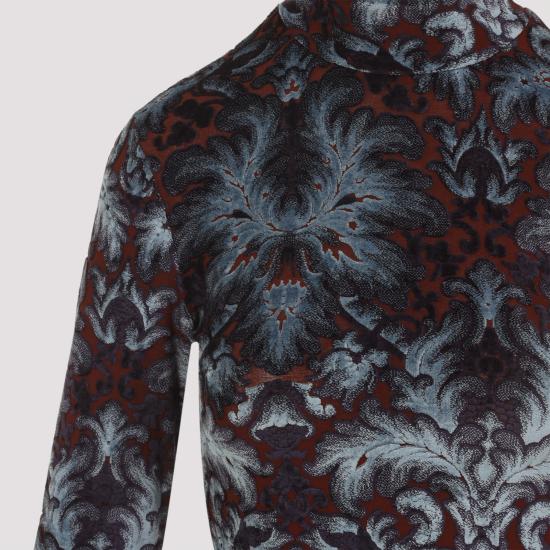 25FW 에트로 미디 원피스 WRHA023799JJD10 S9883 BLUE - ETRO