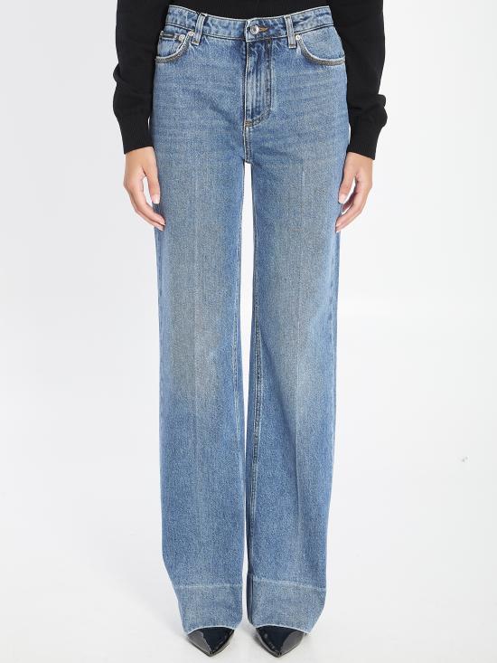 25FW 돌체앤가바나 스트레이트 팬츠 FTC79DG8NR5 S9001 BLUE