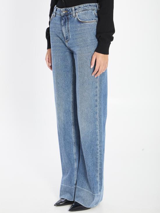 25FW 돌체앤가바나 스트레이트 팬츠 FTC79DG8NR5 S9001 BLUE - DOLCE & GABBANA