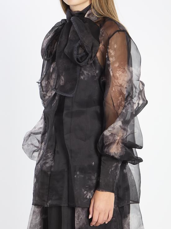 25FW 짐머만 블라우스 5353TF251 GSFLT BLACK - ZIMMERMANN