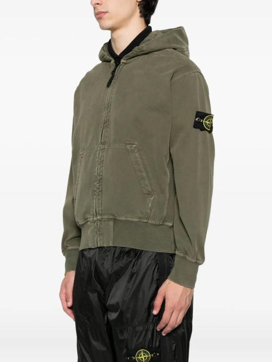 25FW 스톤 아일랜드 후드 티셔츠 K2S156100017S0184 V0154GREEN - STONE ISLAND